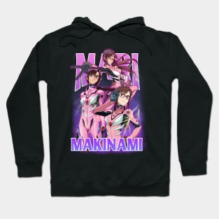 Bootleg Anime Evangelion Mari Makinami Illustrious Hoodie